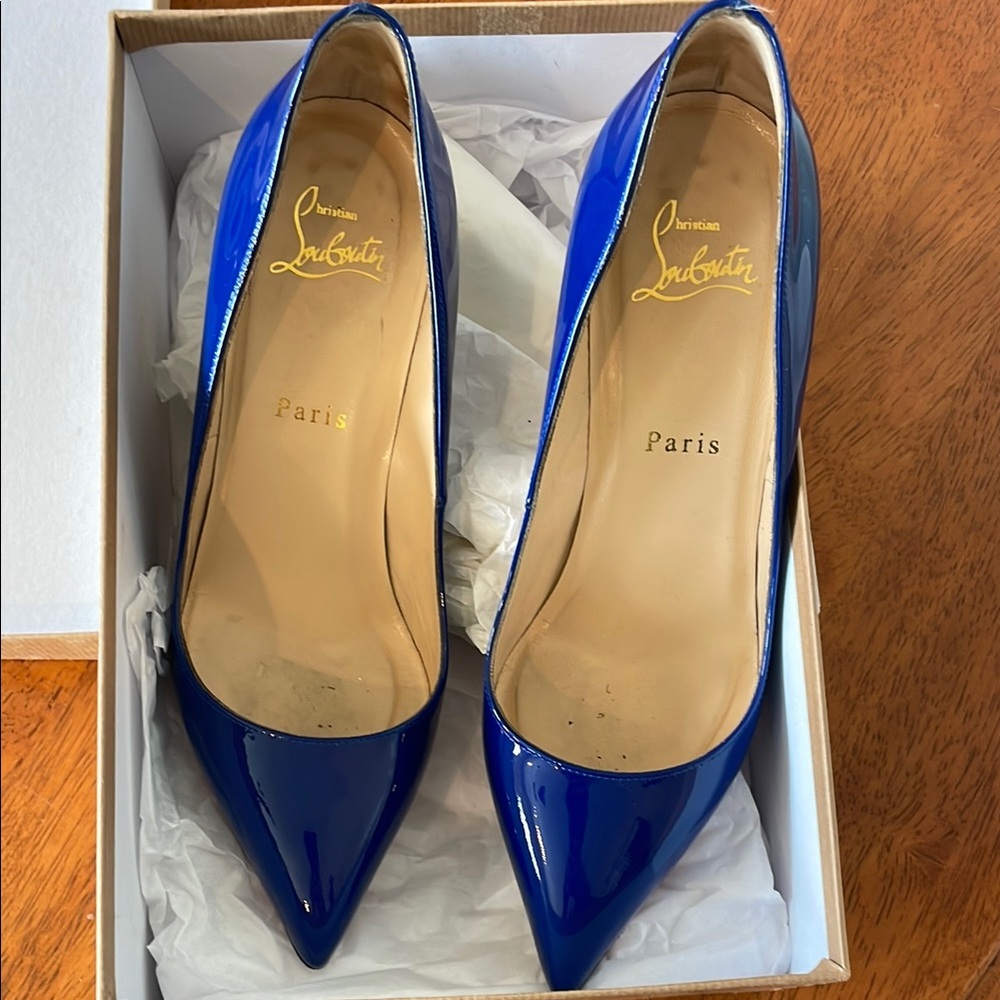 Christian Louboutin Pigalle patent calf Women's Heels - Picture 5 of 6